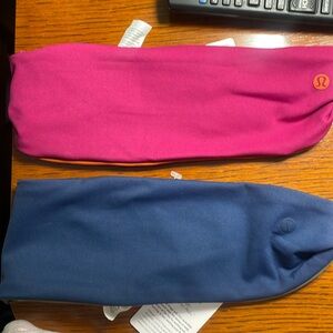 2 reversible LuLuLemon headbands! Brand new